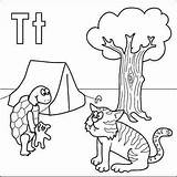 Teddy Tree Tortoise sketch template