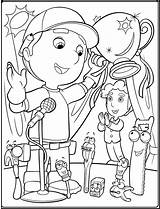 Manny Coloring Pages Handy Concert Disney Advertisement sketch template
