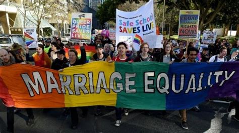 thousands rally in australia for same sex marriage