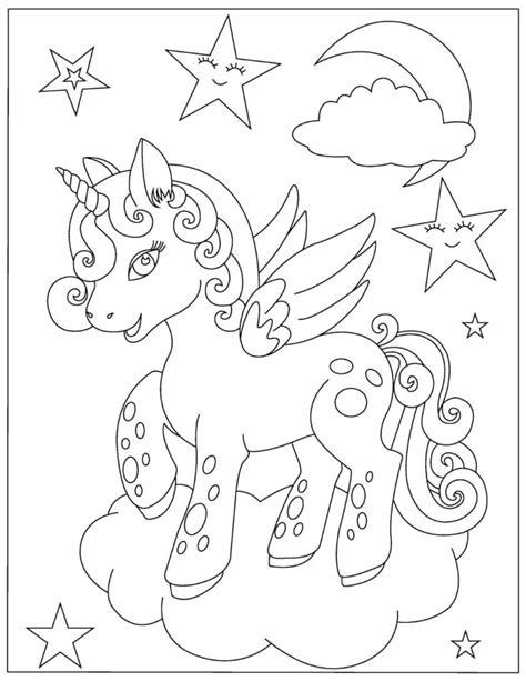 unicorn coloring book pages  kids  unicorn coloring hong kong