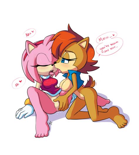 rule 34 after kiss amy rose anthro archie comics areolae