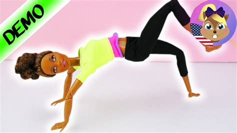The Most Flexible Barbie In The World Fitness Doll That Can Perform A