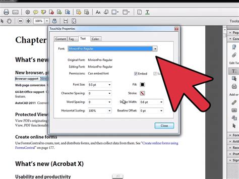 edit text  adobe acrobat  pictures wikihow
