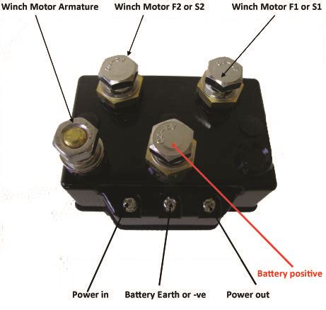 winch contactor wiring diagram