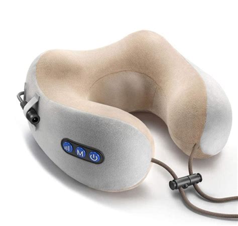 Mkl Innovations® U Shaped Kneading Neck Pillow Vibration Kneading