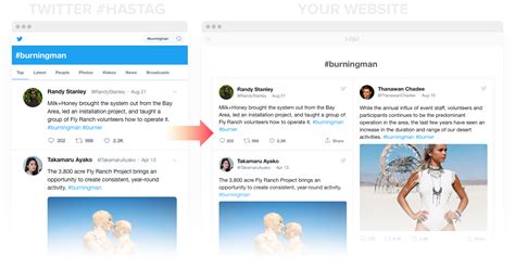 responsive twitter feed widget features  custom settings