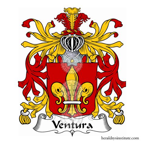ventura coat  arms   origin heraldry genealogy
