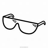 Oculos Desenho Colorear Gafas Occhiali Sicurezza Ultracoloringpages sketch template