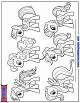 Pony Little Coloring Pages Friendship Girls Magic Equestria Drawing Unicorn Kids Da Craft Colouring Mlp Printable Rainbow Books Dash Color sketch template