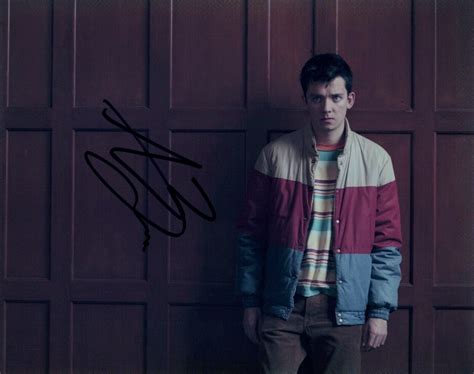 asa butterfield signed autographed 8x10 photo sex education actor coa