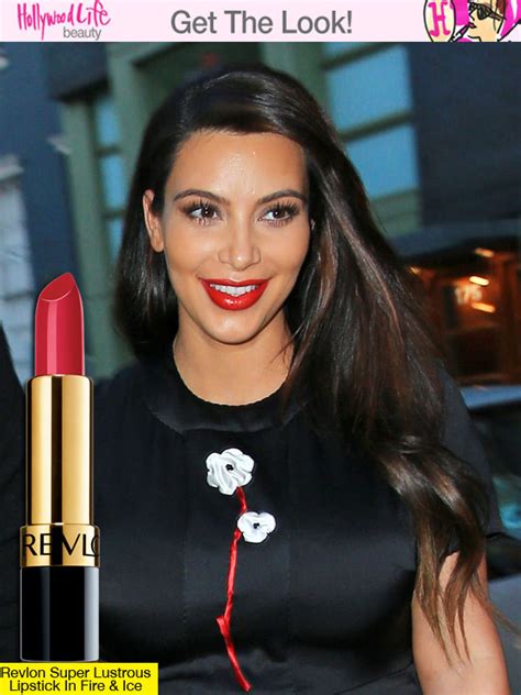 Revlon Super Lustrous Lipstick — Get Kim Kardashian’s Sexy Red Lips
