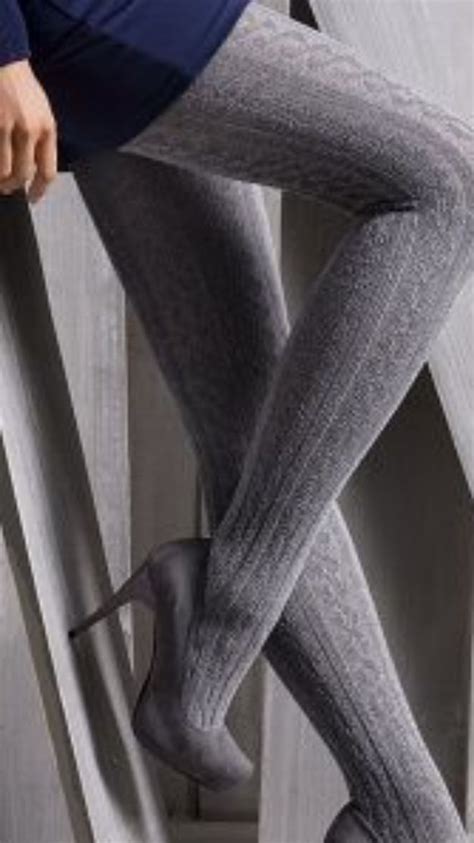 Pin By Photo Chef On High Socks And Tights Woolen Tights Cable Knit