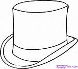 Hat Coloring Mad Hatter Draw Sketch Cartoon Drawing Step Template Hats Pages Sketches Party Clip Clipart Wonderland Sombreros Hatters Visit sketch template