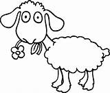 Sheep Ovejas Oveja Carneiro Preschool Brebis Ffa Flock Tudodesenhos Flower Clipartmag Buscando Popular Coloringhome Dos sketch template