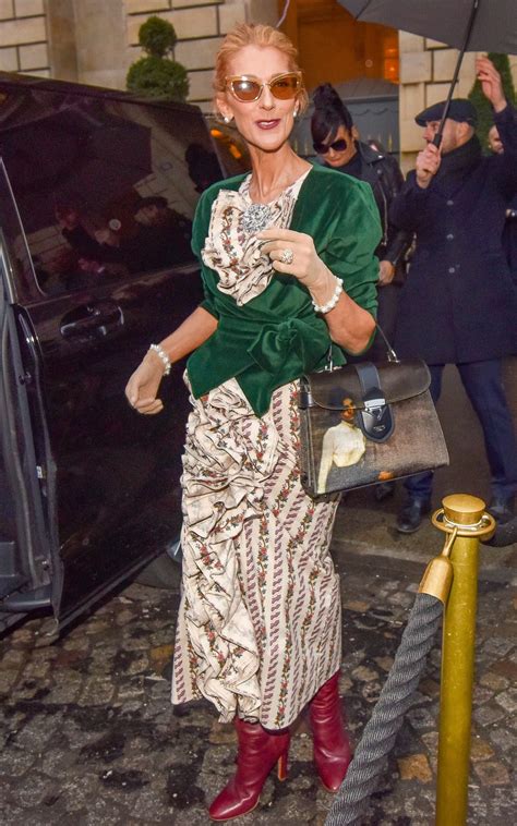 every look you need to see from céline dion s couture fashion week