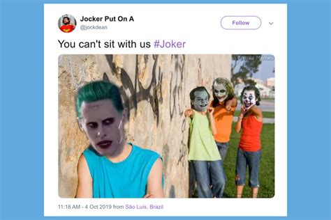 The Best Joker Memes On Twitter Right Now