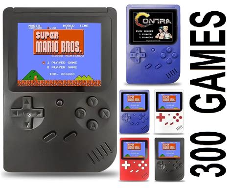new 300 game handheld game console 3 in mini handheld
