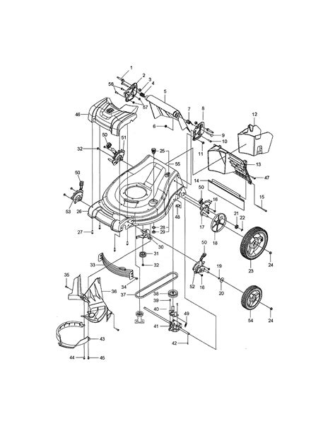 Husqvarna Lawn Mower Lc221a Parts Diagram