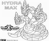 Hydra Invizimals Shadow Zone Max sketch template