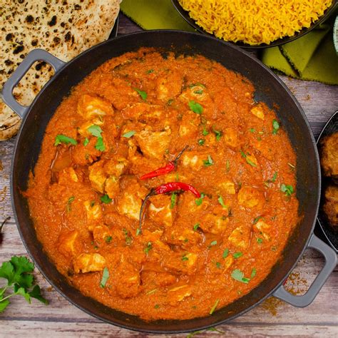 chicken pathia curry indian restaurant takeaway style recipe