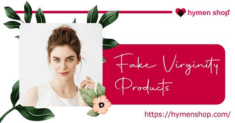 opt for fake virginity products available online only at the hymen shop