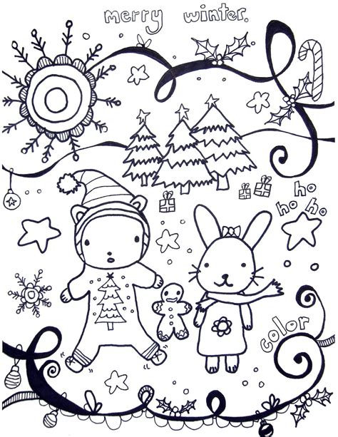 winter coloring pages  kindergarten coloring home vrogueco
