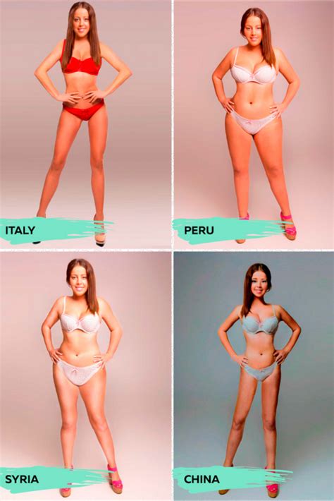 What The ‘ideal’ Woman’s Body Looks Like In 18 Countries Ideal Beauty
