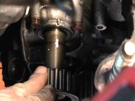 replace honda timing belt  components youtube