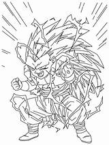 Gotenks Ssj3 Mewarnai Sketsa Veana Goku Saiyan Kumpulan Koleksi Kualitas Tinggi Lengkap sketch template