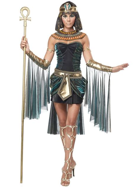 Womens Sexy Egyptian Goddess Costume Womens Costumes For