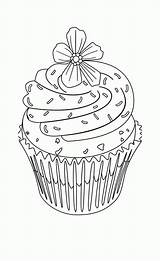 Coloring Muffin Ausmalbild Topping Letscolorit Kostenlos Letzte Shopkins sketch template