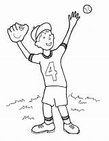 Coloring Pages Baseball Cubs Chicago Catch Player Printable Documents Bodacious Getcolorings Getdrawings Via Color sketch template