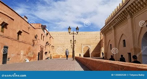 marrakesh medina city walls  fortified city editorial image image  major medina
