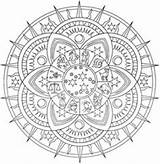Coloring Celestial Mandala Mandalas Pages Adult Creative Haven Printable Imprimer Dover Publications Welcome Designlooter Un Dessins Book Doverpublications 242px 37kb sketch template