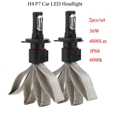 p led headlight lm  car led headlight bulb head lamp ip light sourcing  pcs