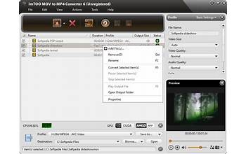 Free MP4 Video Converter screenshot #1