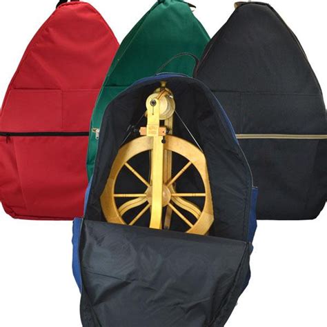 large padded spinning wheel bag  woolery