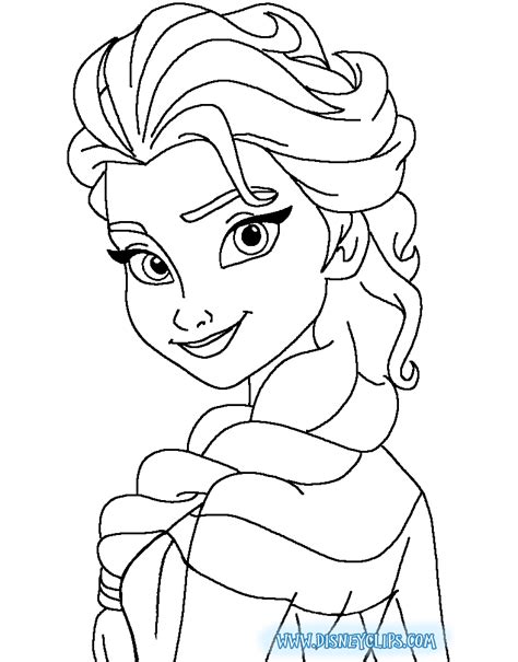 coloring pages  elsa olof