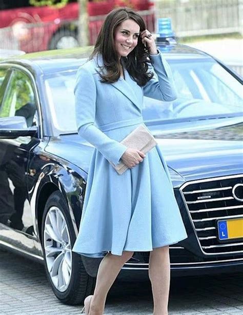 kate middleton light blue coat dress duchess  cambridge etsy   kate middleton style