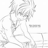 Fairy Tail Coloring Pages Lineart Cover Sacrifice Sin Gray Deviantart Anime Colouring Manga Tale Orig04 Group sketch template