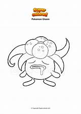Pokemon Gloom Coloriage Toxel Bellsprout Supercolored Dibujo Nidorino Ausmalbilder sketch template