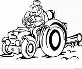 Coloring4free Tractor sketch template