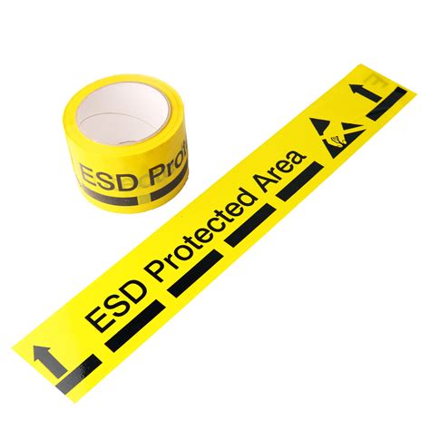 esd floor marking tape printed antistat  esd protection