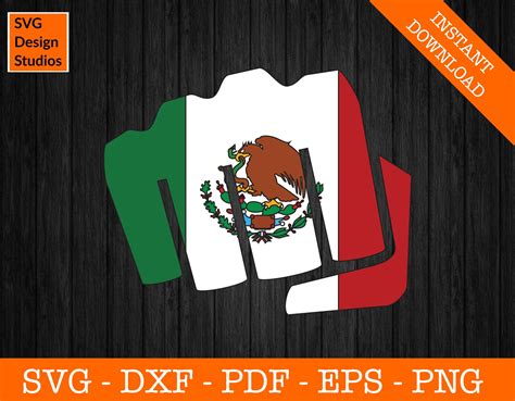 mexico svg mexico flag svg mexican svg mexican svg fist punch clipart cut file png dxf