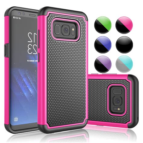 samsung galaxy  case galaxy  phone cover njjex shock absorbing double layered plastic