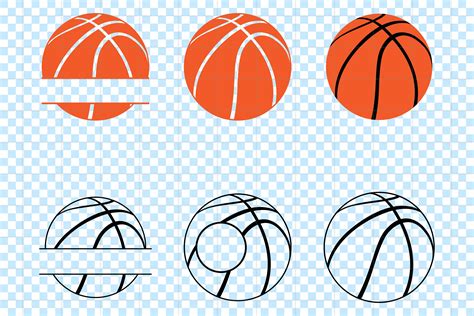 basketball svg basketball monogram cut files  cut files