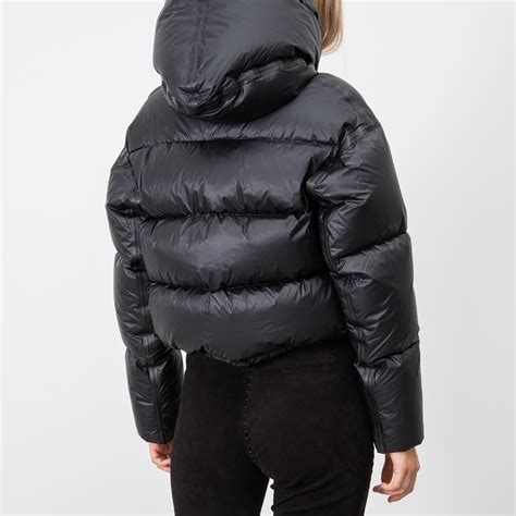 black short hooded  jacketwolfensson