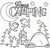 Camping Coloring Pages Girl Camper Print Scout Family Preschool Reunion Theme Clipart Gone Destiny Sheets Printable Vector Christmas Kids Color sketch template