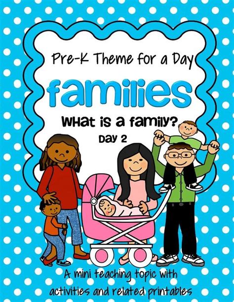 families theme pack  preschool preschool family theme preschool family preschool programs