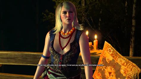 The Witcher 3 Wild Hunt Keira Metz Romance Cutscene 1 Of 3 Youtube